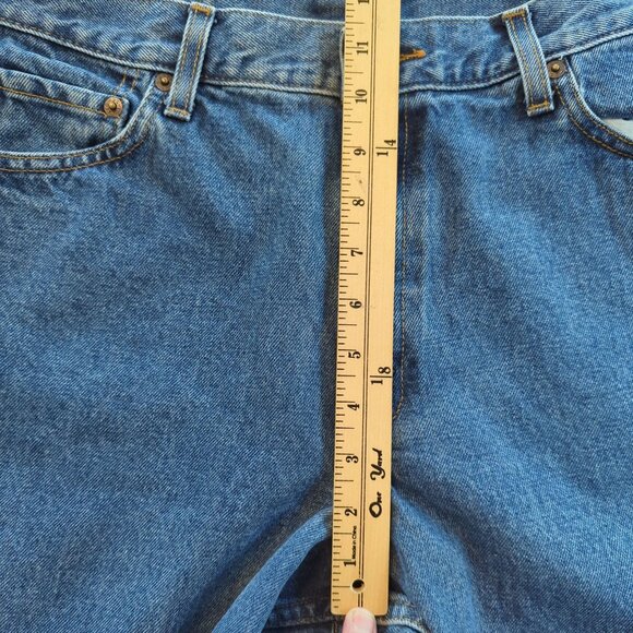 Vintage Y2K Levi’s 550 Relaxed Fit Jeans Women’s 12 Miss High Rise Tapered Leg - Picture 12 of 14